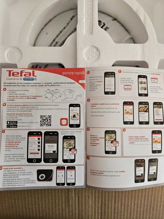 Multicooker TEFAL Cook4Me+ Connect CY855830 - NEGOCIABIL
