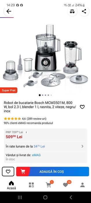 Robot de bucătărie BOSCH