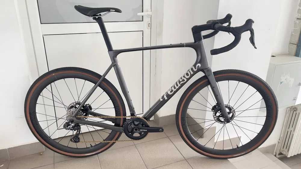 Cyclocross gravel cursiera Pearson disc grx di2 roti carbon