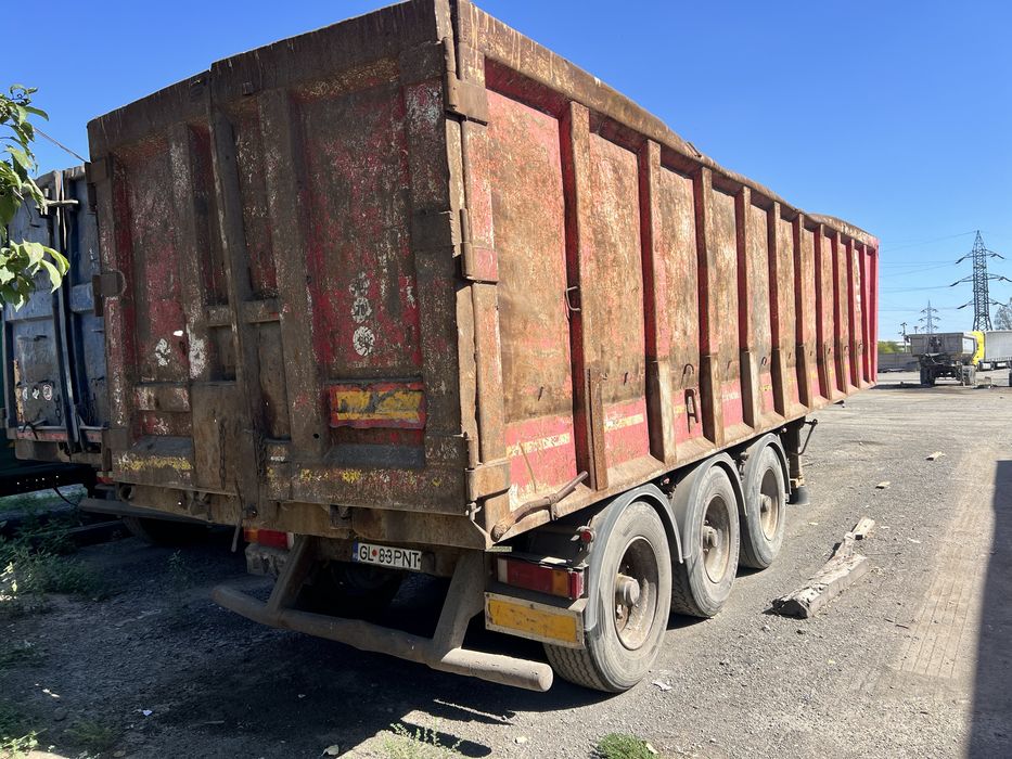 Semiremorca/bena fier vechi 3x bucati