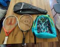 Детска ракета, тенис чанта и калъф за ракети