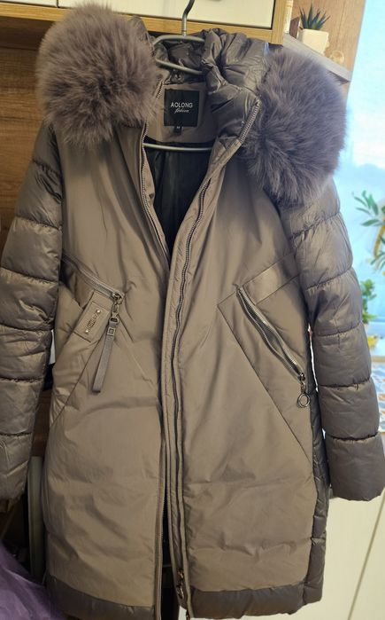 Зимно лилаво яке