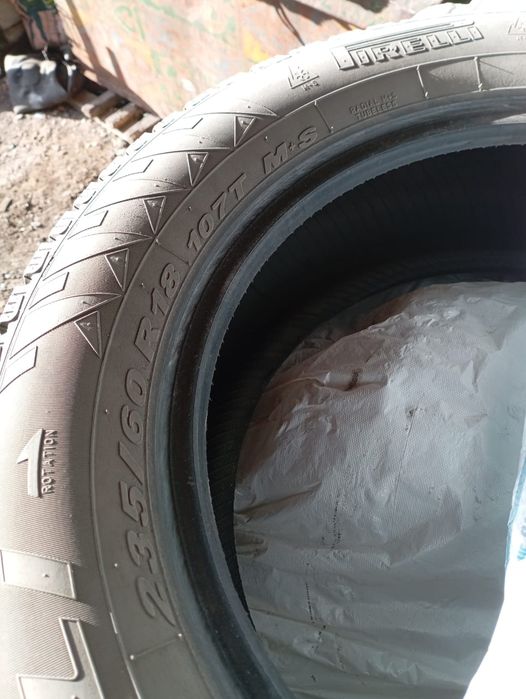 Зима"Пирелли" размер 235/60/Р-18