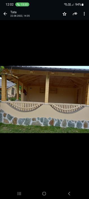 Foisoare din lemn, terase si case din lemn