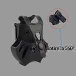 Port cătușe premium, Polimer, cu capsă, rotire la 360 grade, ajustabil