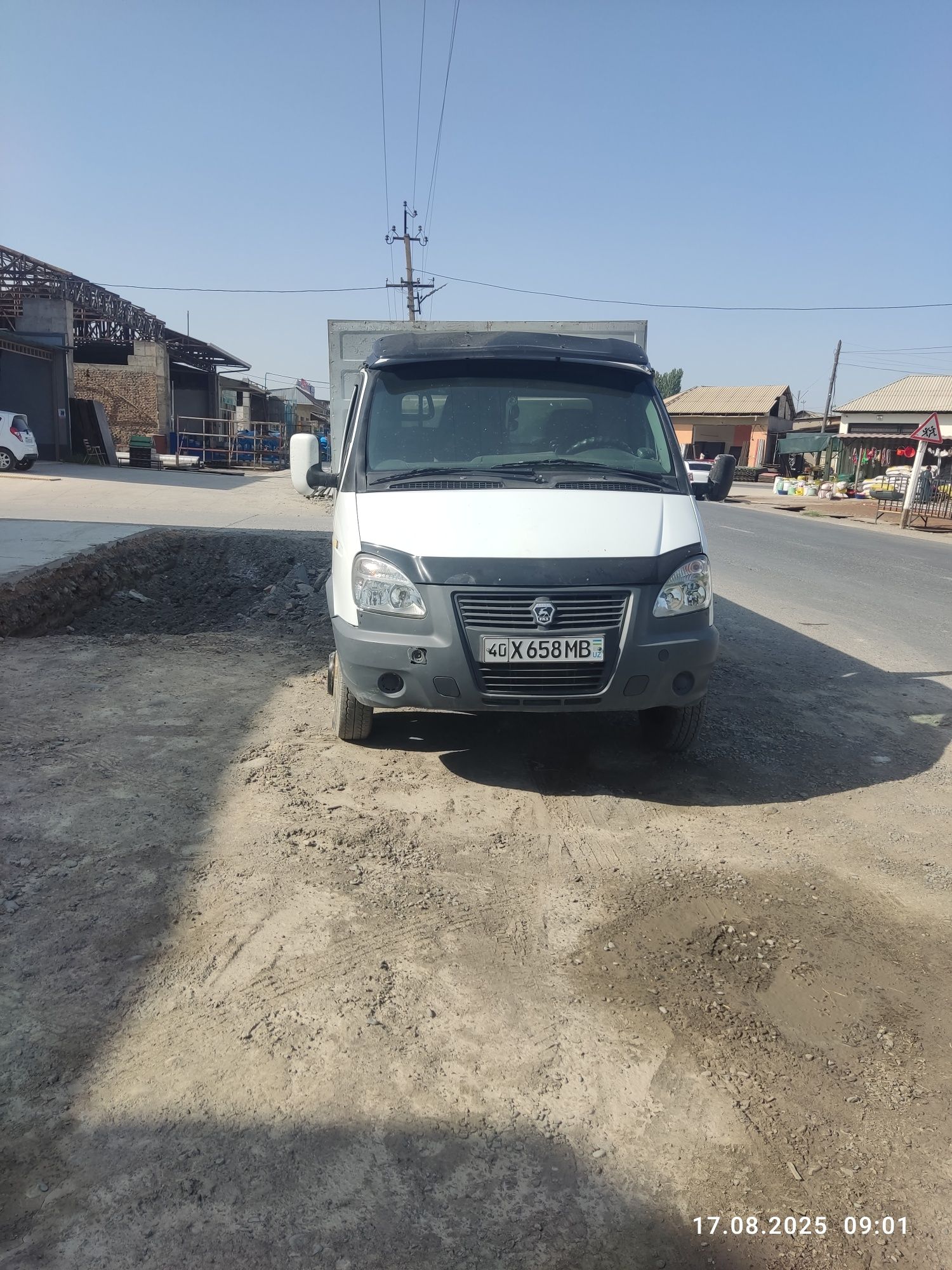 Газель борт тент