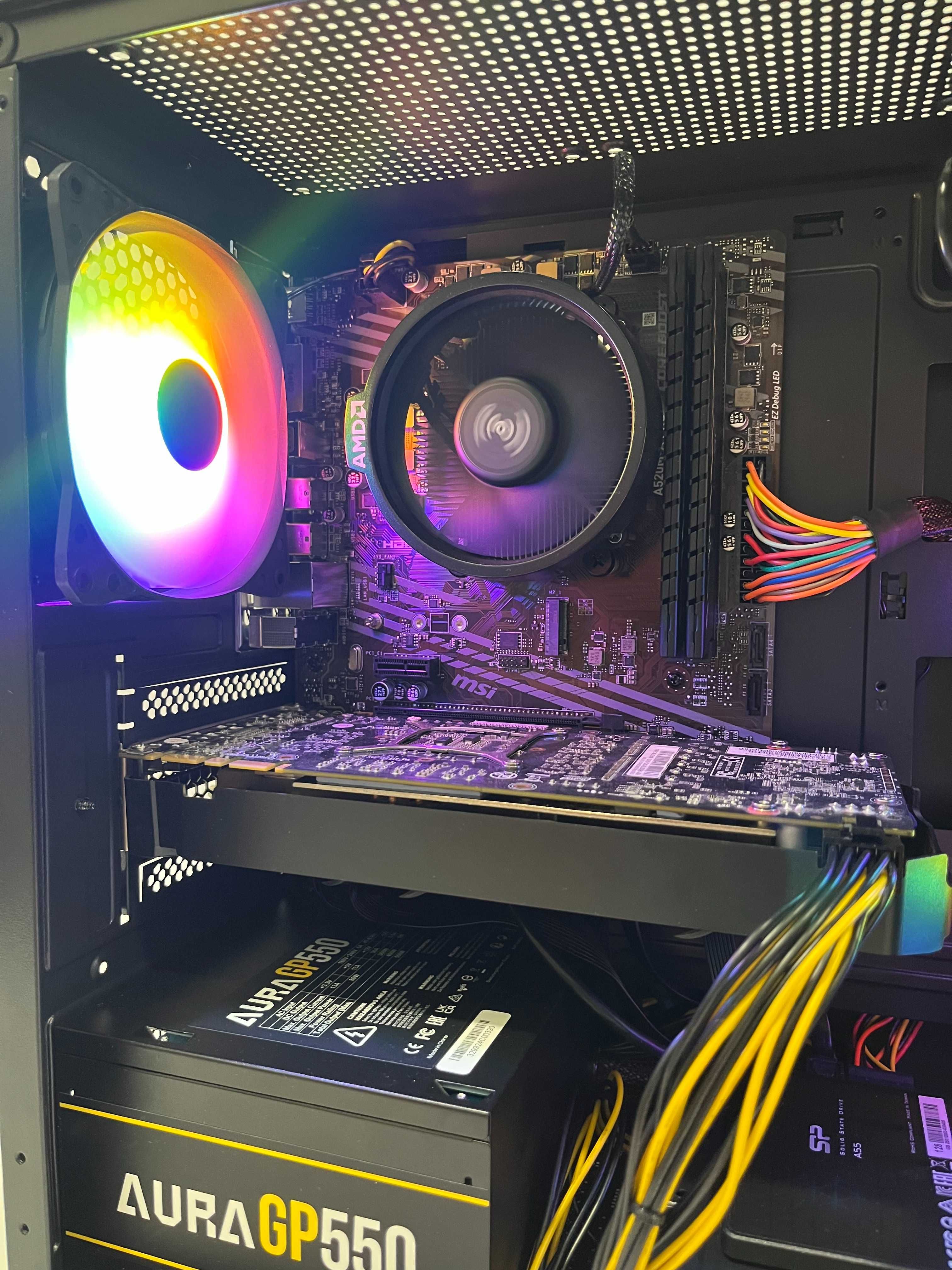 Геймърски компютър AMD Ryzen 5 2600, GTX 1070 Ti 8GB, 16GB ram