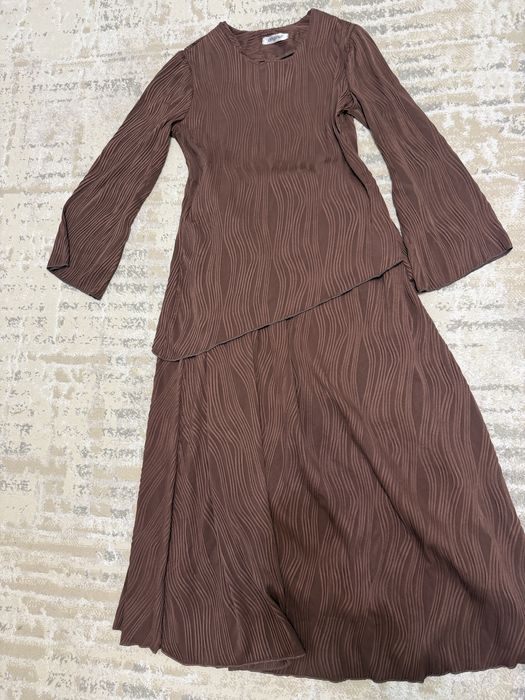 Длинная нарядная двойка осень-зима 46 раз