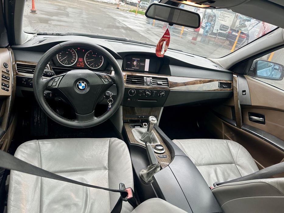Vand/Schimb Bmw e60 520i, 2005, unic proprietar, inmatr.ro