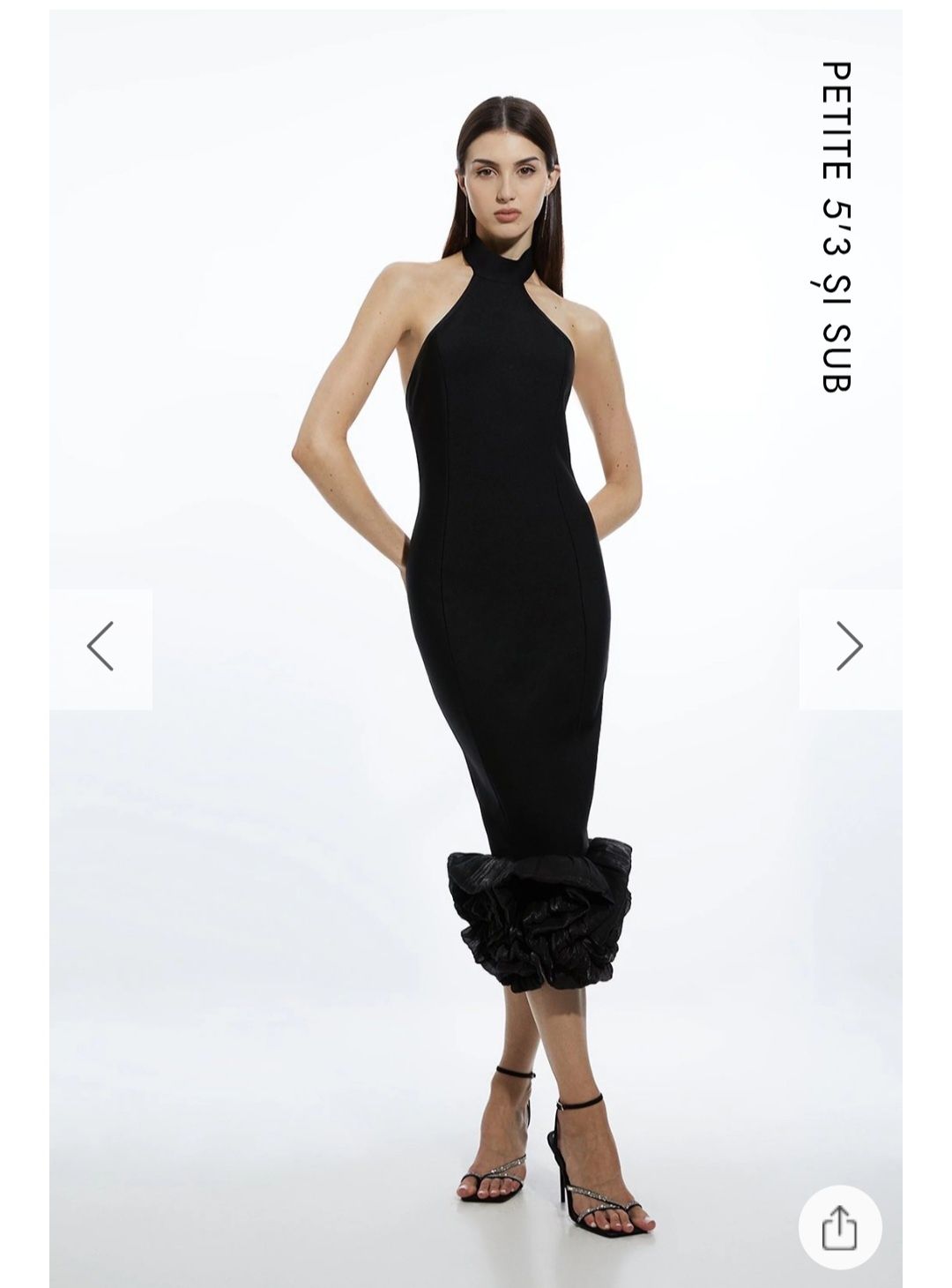 Rochie de ocazie midi Karen Millen din tricot