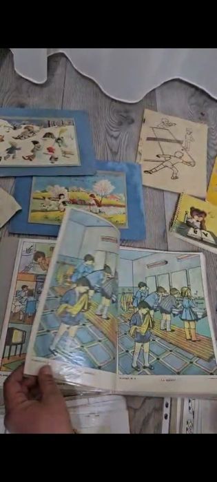 Planșe ilustrate fotografii școlare