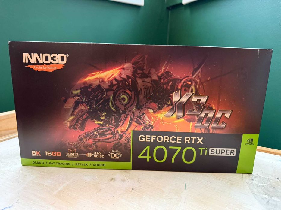 INNO3D GeForce RTX 4070Ti Super X3 OC, 16Gb GDDR6X