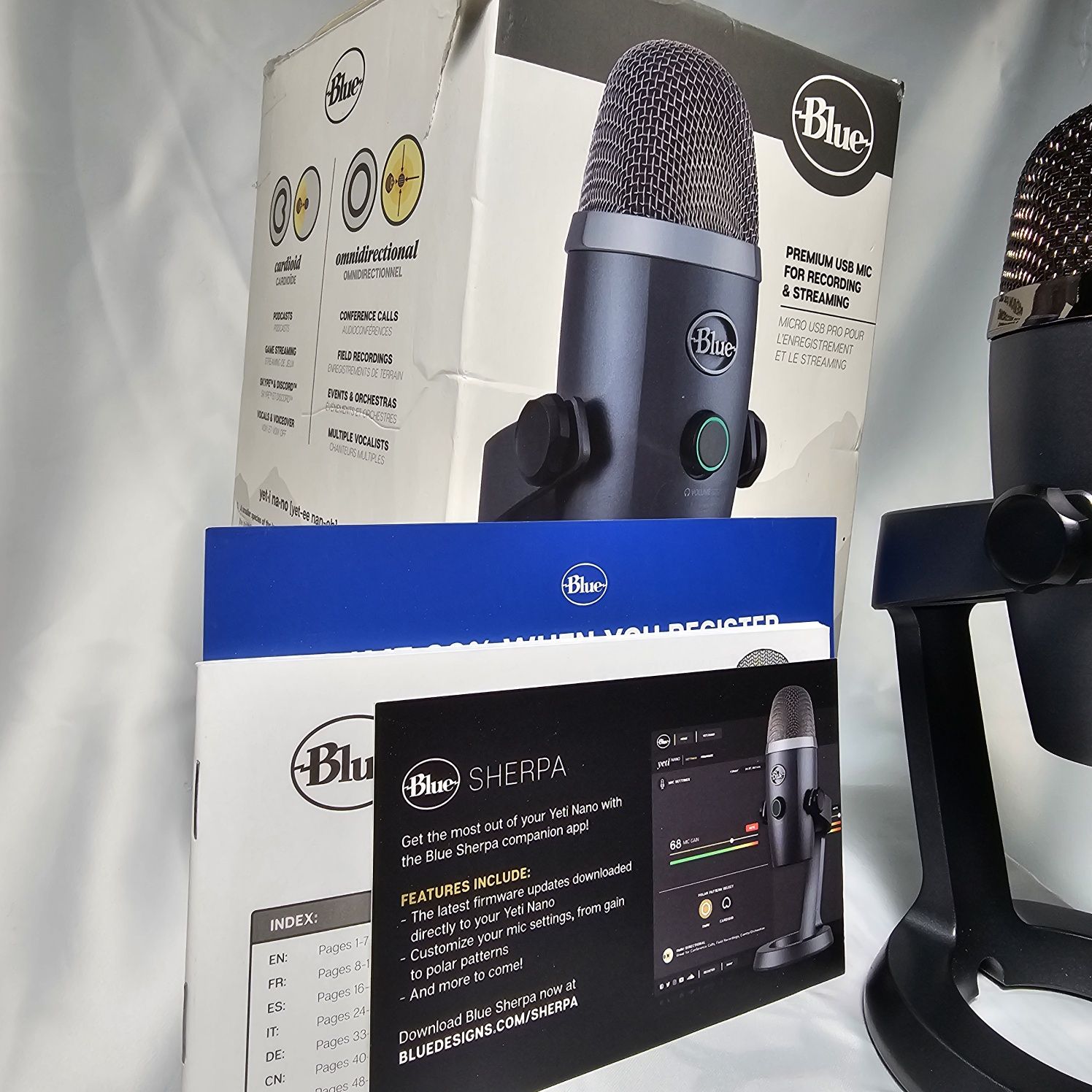 Blue yeti nano mikrafon usb