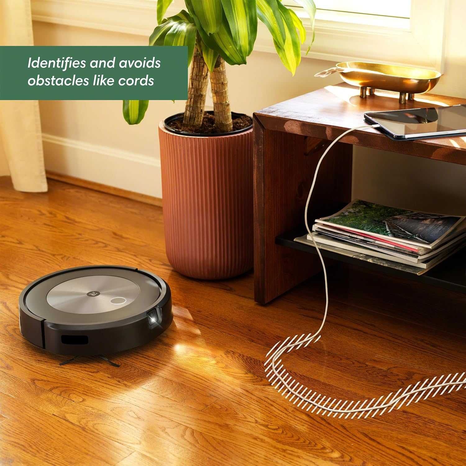 Прахосмукачка робот iRobot Roomba j7+ (j7558) с база за самопочистване