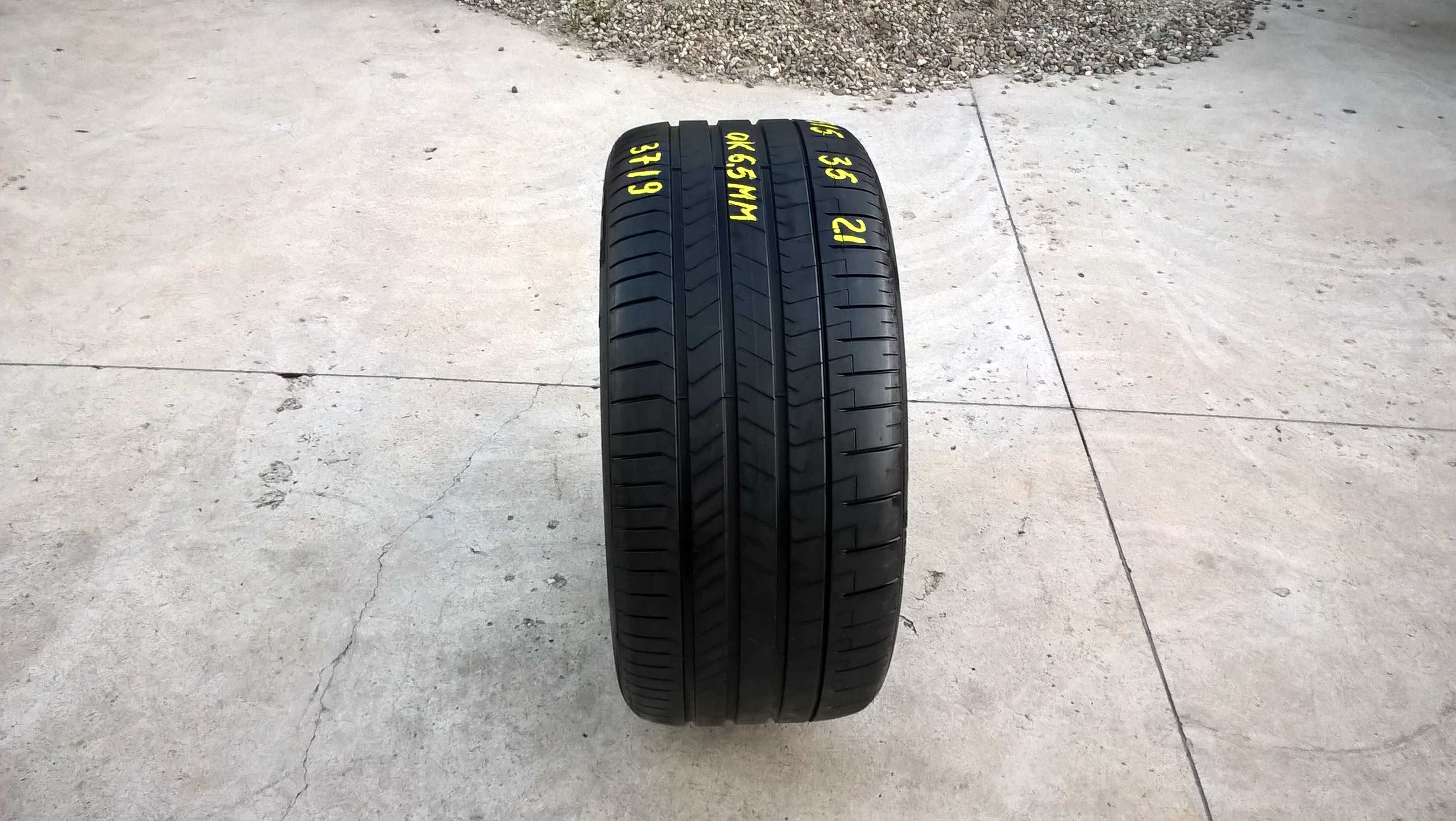 O anvelopa vara 315 35 21 pirelli p zero PZ4 pncs profil de 6,5 mm