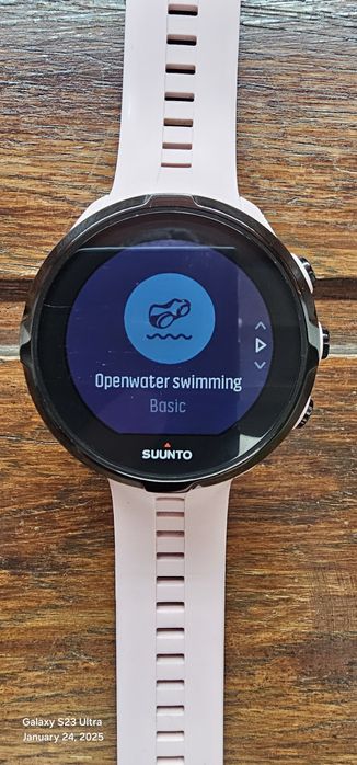 Ceas sport Suunto Spartan, GPS, HR, rezistent la apă, de damă, roz.