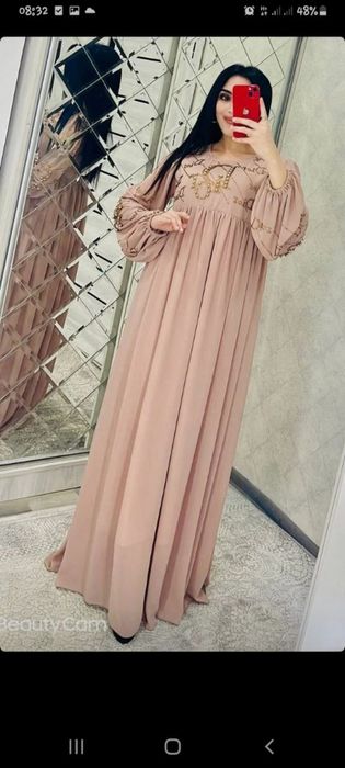 новые длинные платье