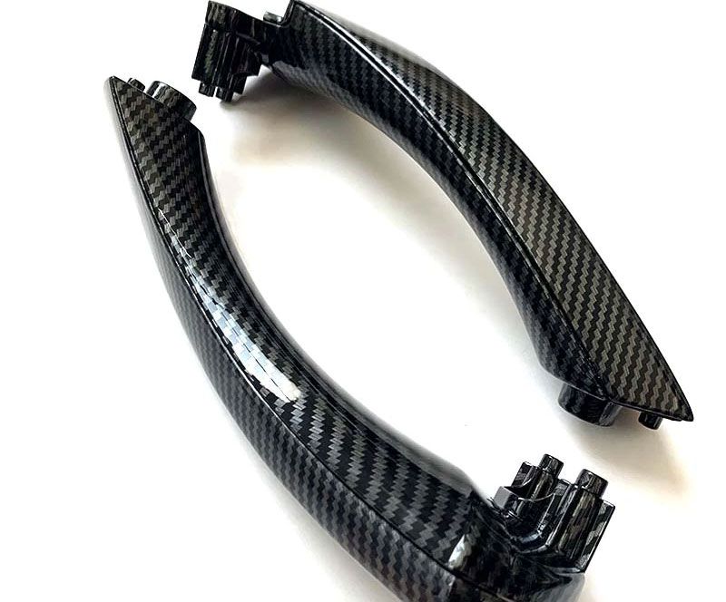 SET3 Manere BMW interior Seria 3 E90 E91 318 320 325 - CARBON