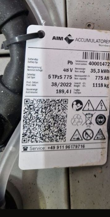 Baterii stocare panouri fotovoltaice