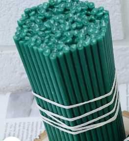 Свечи восковые красные 20 тг