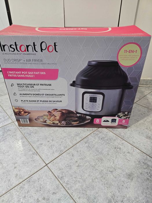Instant Pot Duo Crisp + Air Fryer 8 литра, като нов