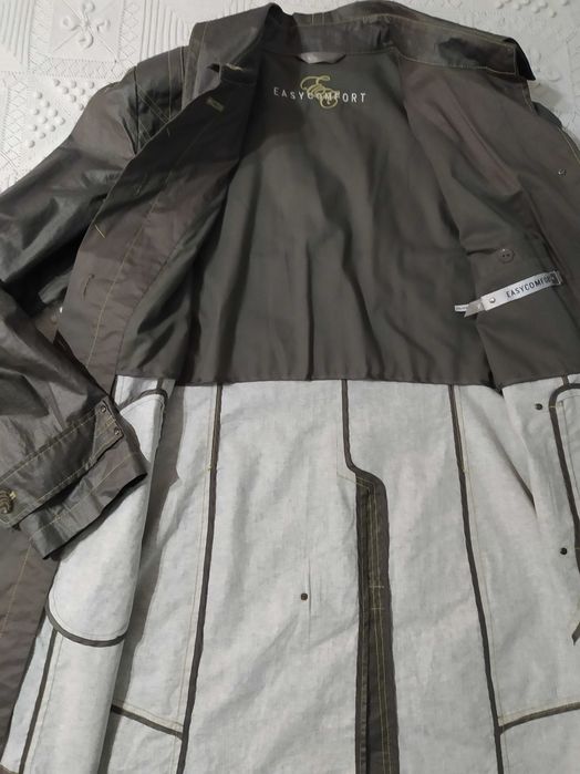 Оригинално манто Easy Comfort - №46 (XL). Промазана шлиферна материя