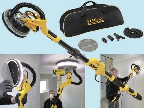 Шлайфмашина за стени и тавани Жираф Стенли Stanley FatMax SFMEE500S