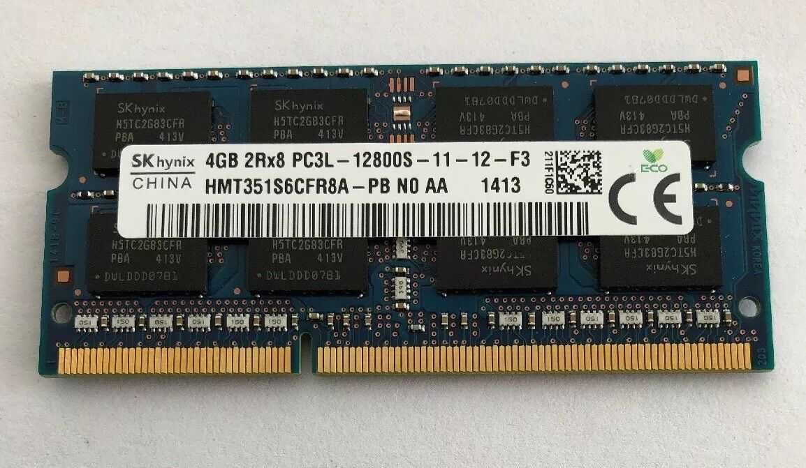 РАМ памет 4GB DDR3 1600MHz sodimm Samsung Hynix