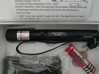 Laser verde pointer JD-303 puternic (cu incarcator si acumulator