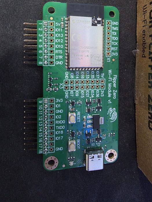 Flipper Zero + Developer board + memory card