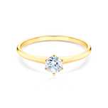 Inel cu diamant natural