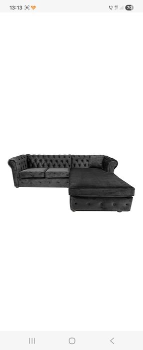Canapea extensibila Chesterfield