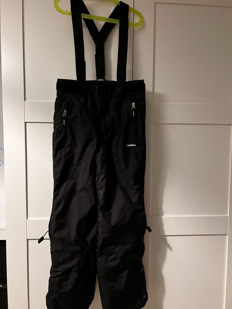 Vand pantaloni ski, copil, Decathlon, mar reglabila 125-132