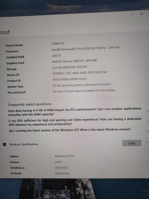 Tayyor kampyuterga keys Sirochna sotiladi Arzonga