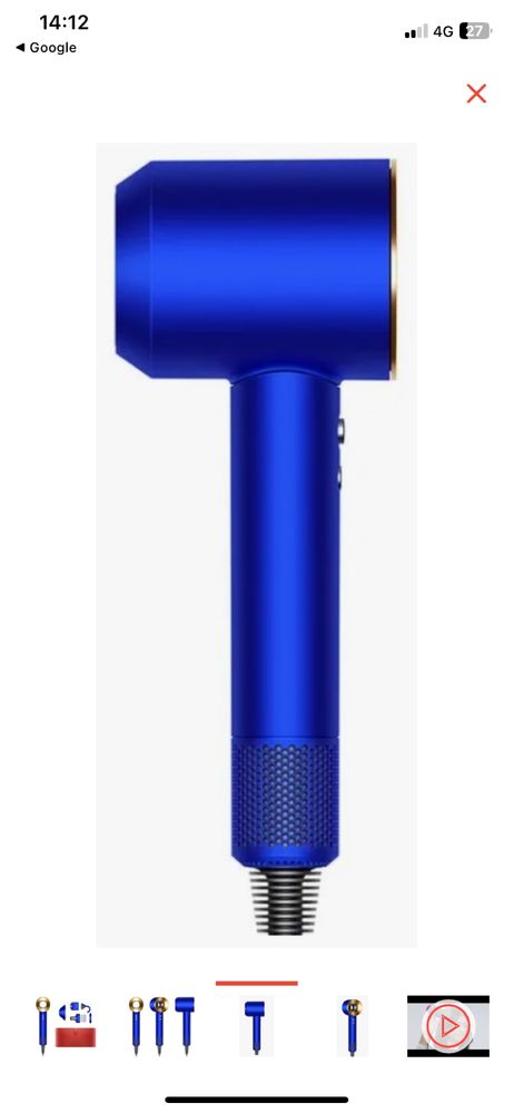 Dyson Supersonic HD07 фен