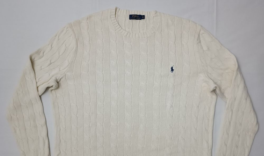 POLO Ralph Lauren Pullover оригинален пуловер XL памучен пуловер