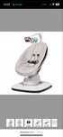 MamaRoo 4moms 5 с подложка  за новородено и възглавница