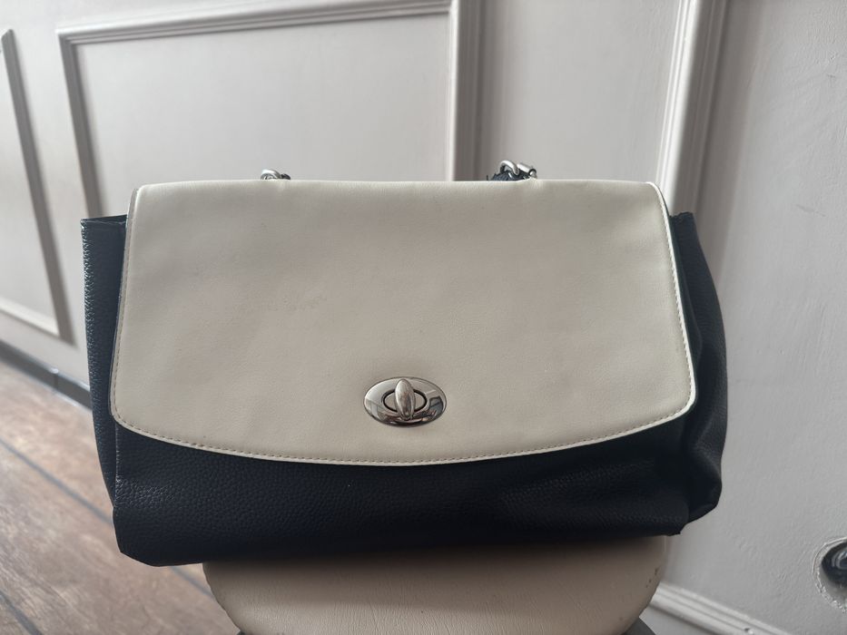 Кожанная сумка большая