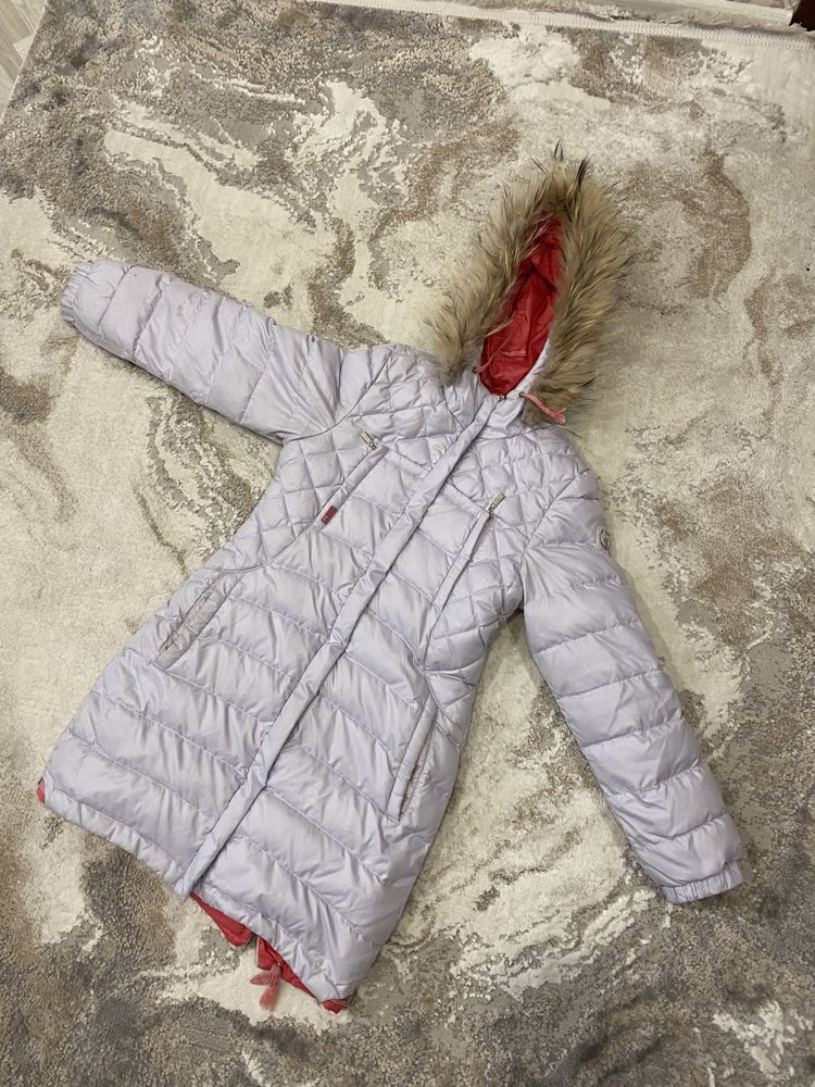 куртка детская для девочек зимняя