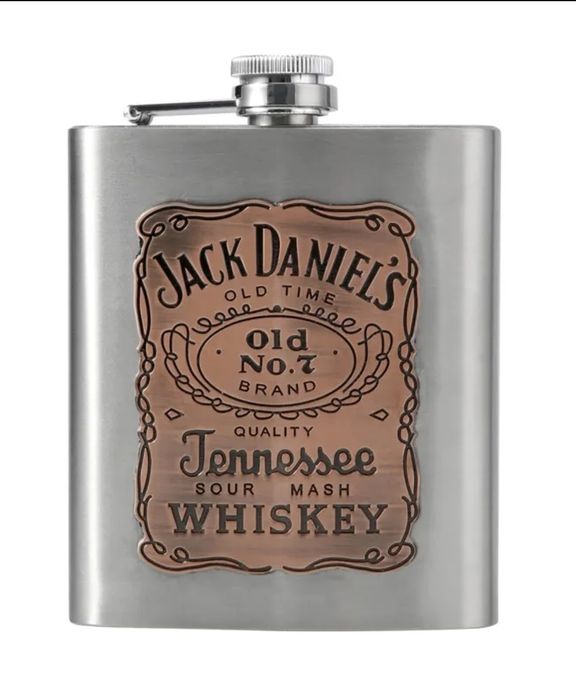 Botelcuta Jack Daniel's Recipeint inox  Plosca Whisky