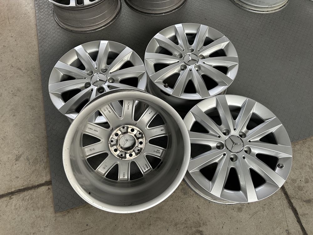 4бр. КАТО НОВИ 16” Ориг. Джанти 5х112 за *MERCEDES-BENZ* 6,5Jx16H,ET49