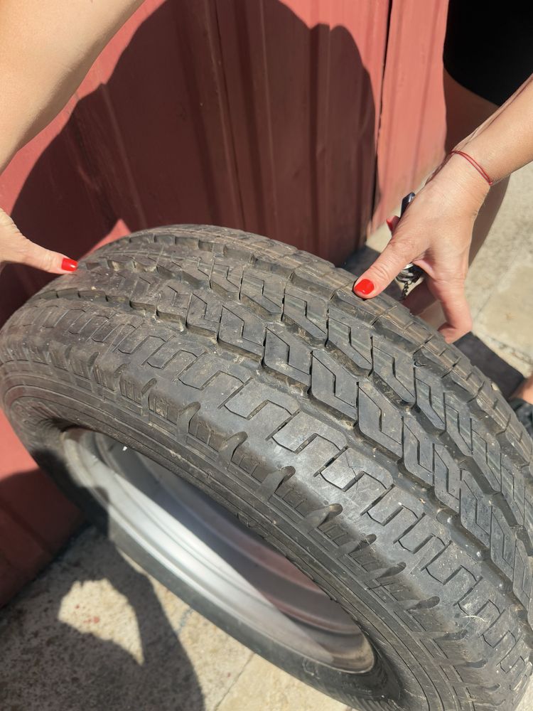 Cauciucuri 225/65/r16c DUBA cu tot cu jante