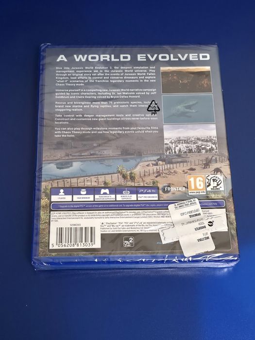 ЗАПЕЧАТАНА Jurassic World Evolution 2 PS4 / PS 4 / PS5 / PS 5