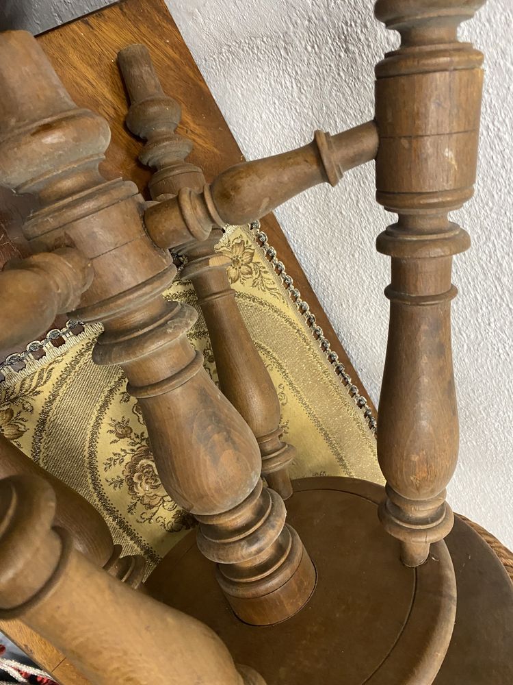 Френски стол на винт табуретка