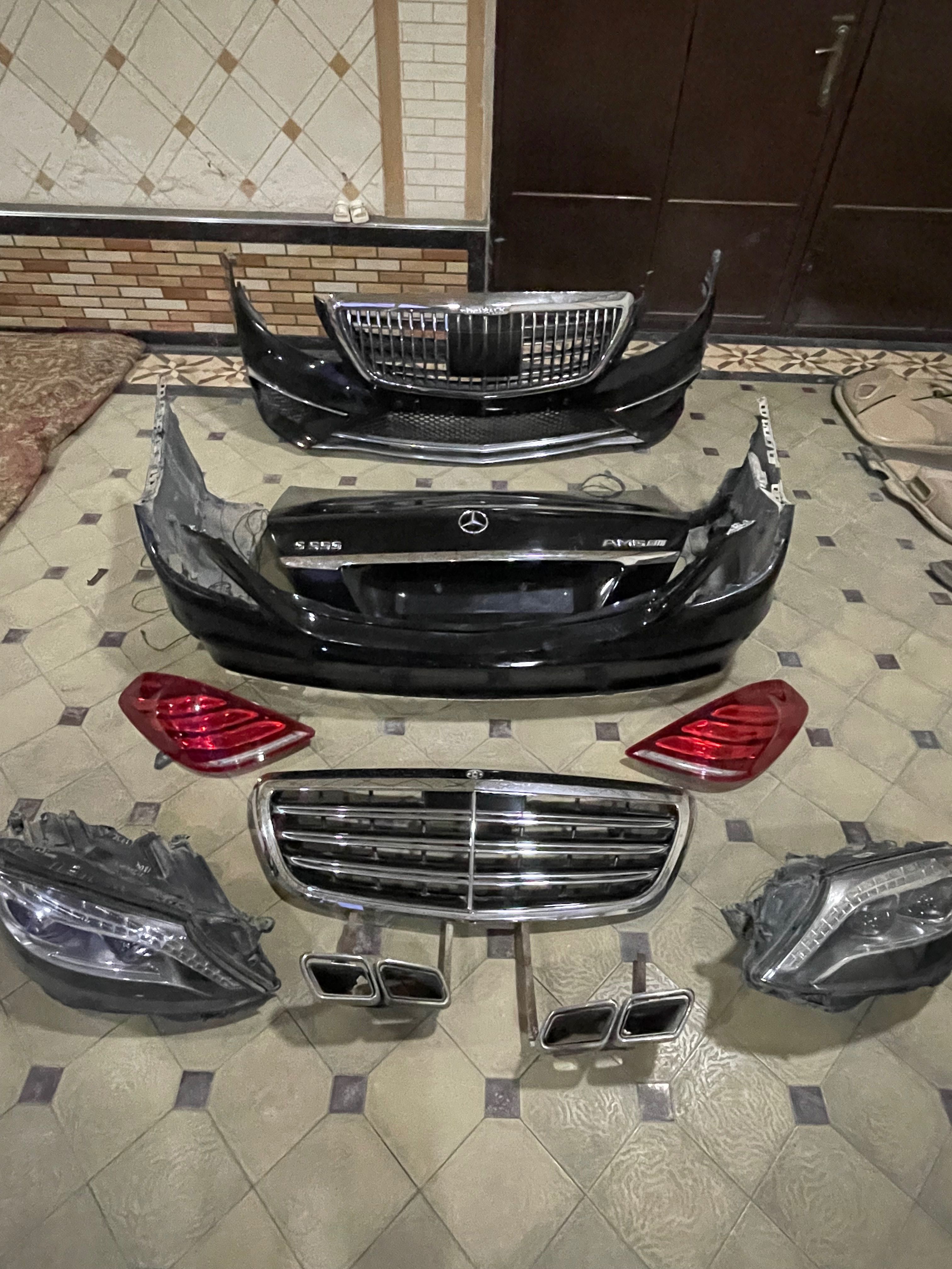 Продаются детали обвеса Мерседес W222