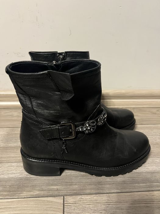 Боти PATRIZIA PEPE естествена кожа