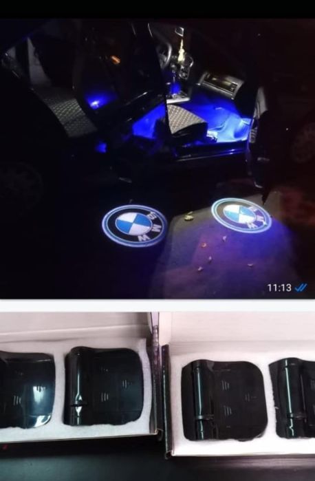 Подсветка дверей BMW
