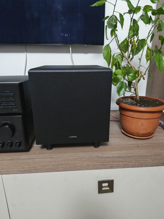 Set boxe Infinity – Kappa 80 + BU-80 + 4x Alpha 10 – stare impecabila