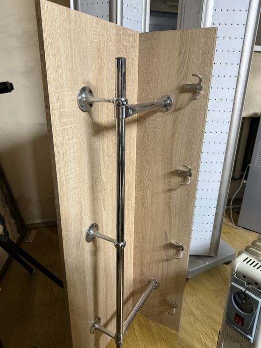 Вешалка настенная для одежды 120х25х25