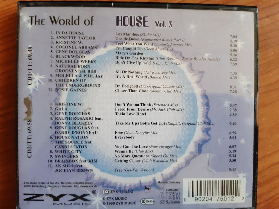 CD -uri muzica house / club